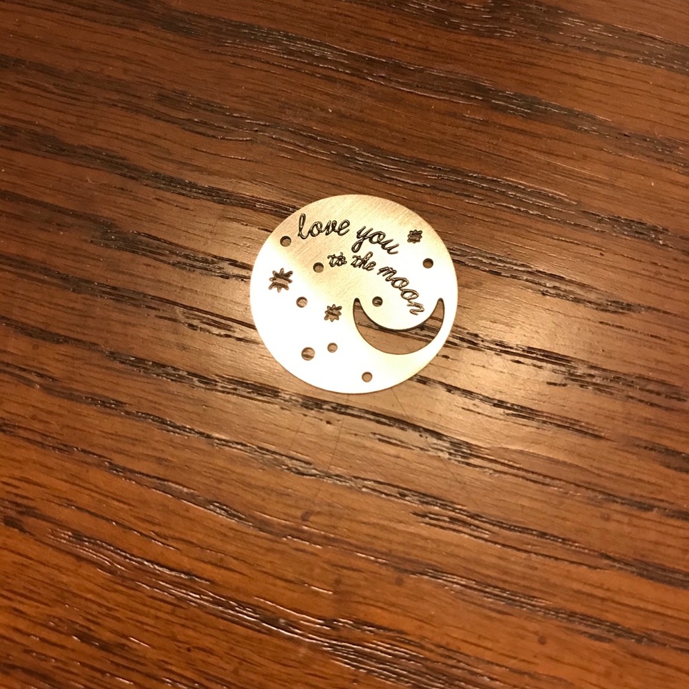 Large ‘Love you to the moon and back’ plate